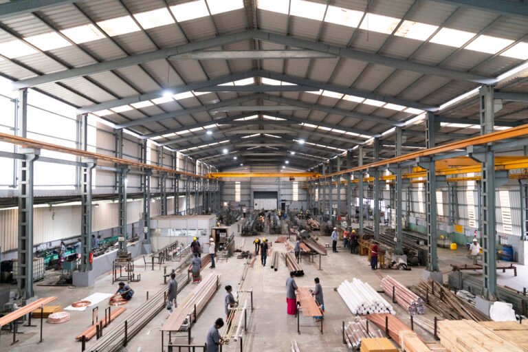 Interior view of Jaydeep Tubes' manufacturing facility in Umbergaon, Gujarat
